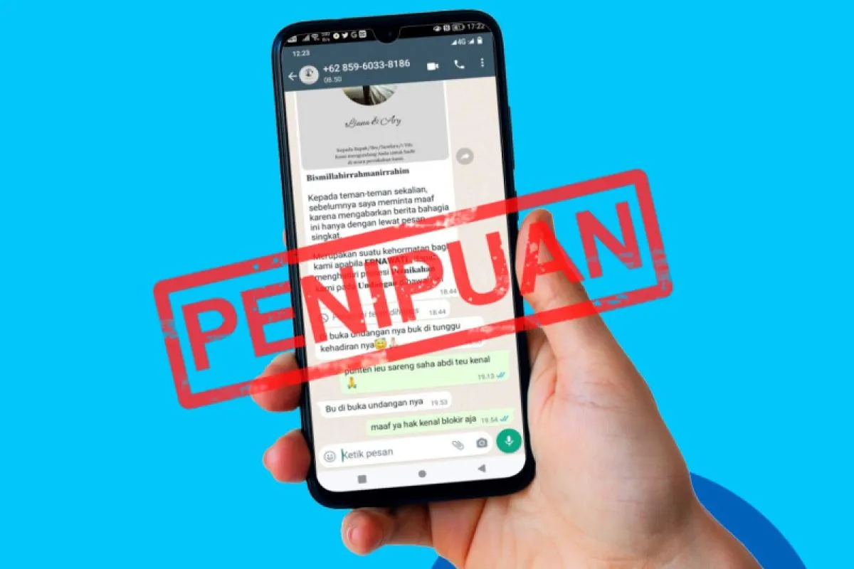 Bahaya Link Mencurigakan dari Nomor WhatsApp Tak Dikenal